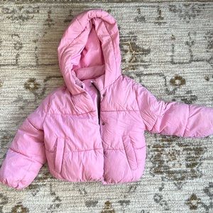 Zara pink 6-7 coat